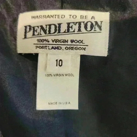 Vintage Pendleton Suit Skirt Only - See notes for Jacket - Picture 10 of 14